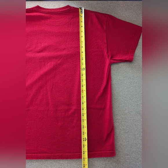 Detroit Red Wings red t-shirt men's large old time hockey - Picture 4 of 5